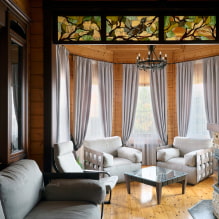 Como projetar o interior de uma sala de estar em uma casa particular?-5