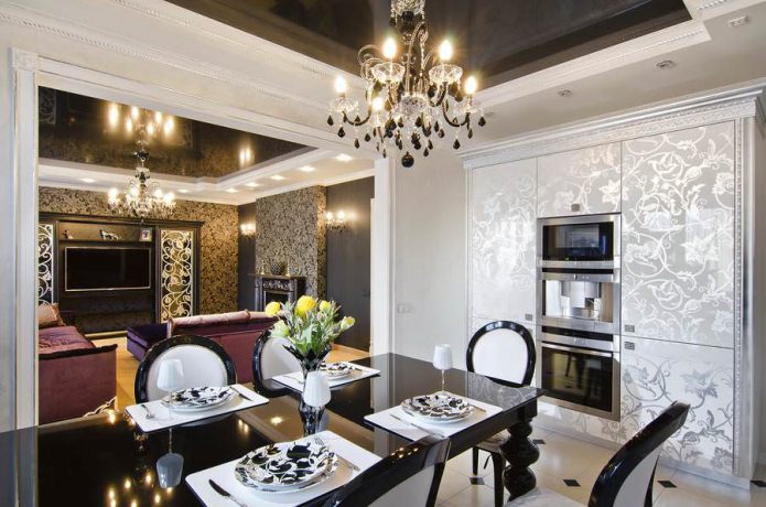 Cozinha-sala de estar