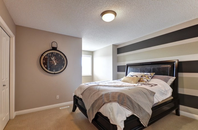 quarto em tons de marrom