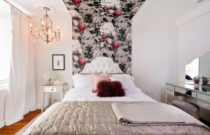  Papel de parede com uma linda estampa floral