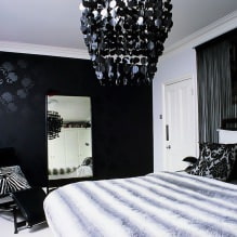 Interior em preto e branco: características de design, 60 fotos - 8