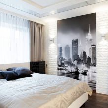 Interior em preto e branco: características de design, 60 fotos - 7