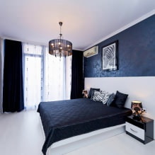 Interior preto e branco: características de design, 60 fotos - 14