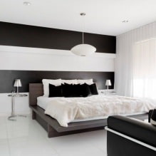 Interior em preto e branco: características de design, 60 fotos - 4