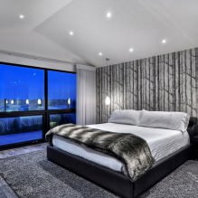 Interior em preto e branco: características de design, 60 fotos - 13