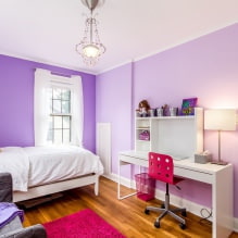 Interior em tons de roxo: combinações, avaliação por cômodos, 70 fotos - 4