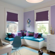 Interior em tons de roxo: combinações, avaliação por cômodos, 70 fotos - 1