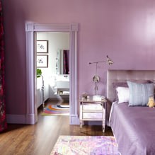 Interior em tons de roxo: combinações, avaliação por cômodos, 70 fotos - 7