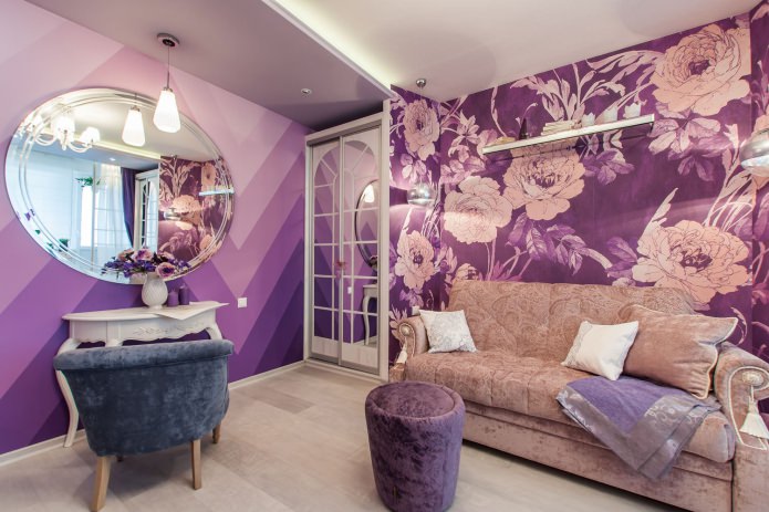 papel de parede com flores