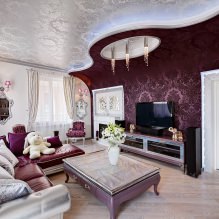 Interior em tons de roxo: combinações, avaliação por cômodos, 70 fotos - 8