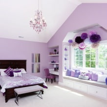 Interior em tons de roxo: combinações, avaliação por cômodos, 70 fotos - 3