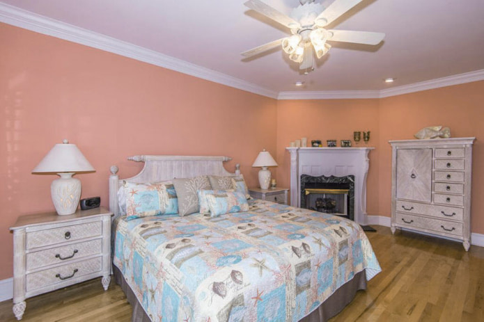 quarto em estilo náutico