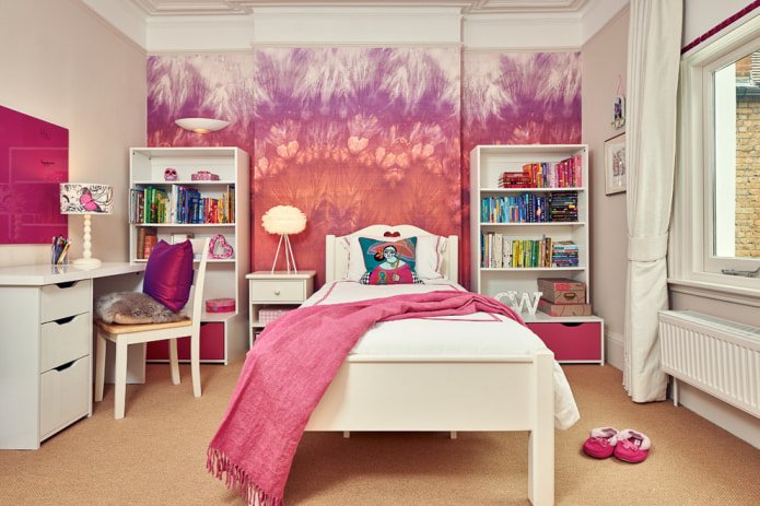 papel de parede roxo-rosa