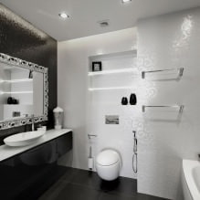 Interior de banheiro em estilo moderno: 60 melhores fotos e ideias de design - 9