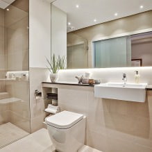 Interior de banheiro em estilo moderno: 60 melhores fotos e ideias de design - 8