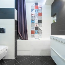 Interior de banheiro em estilo moderno: 60 melhores fotos e ideias para design-4