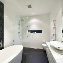 Interior de banheiro em estilo moderno: 60 melhores fotos e ideias de design - 10