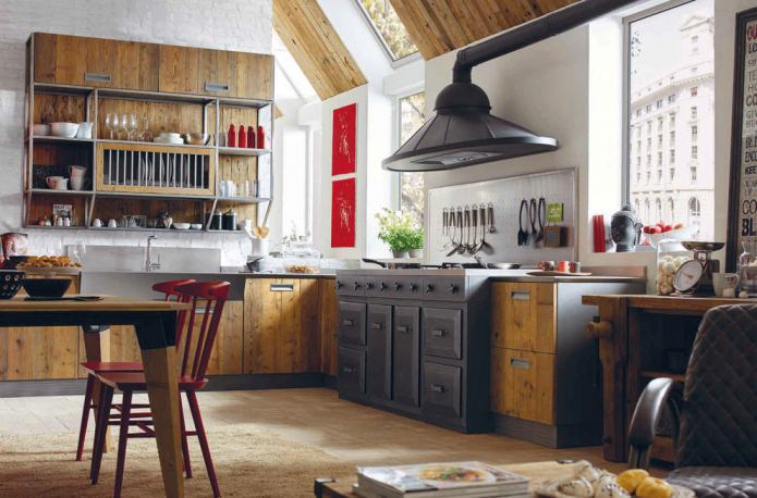 Cozinha em estilo italiano