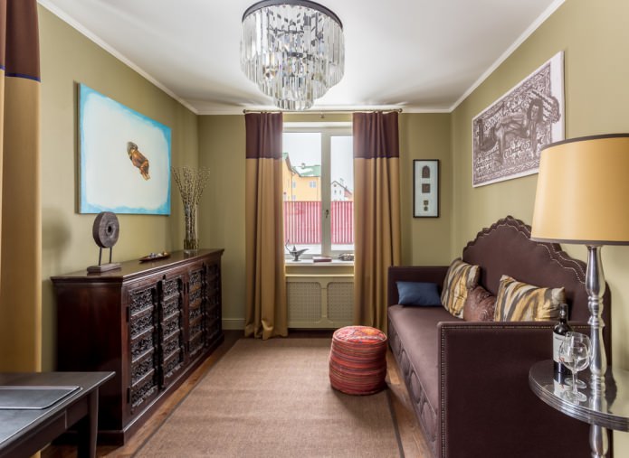 sala de estar em estilo italiano