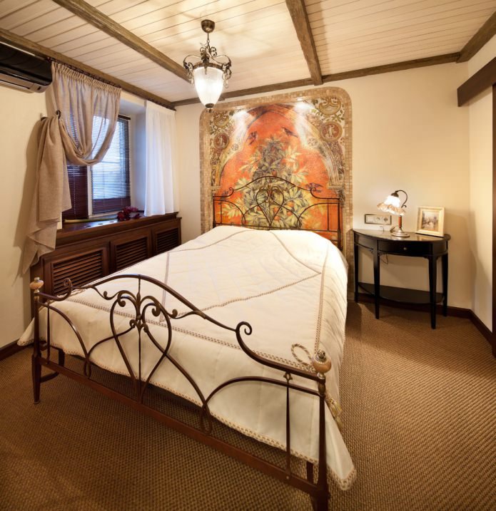 Interior de quarto italiano
