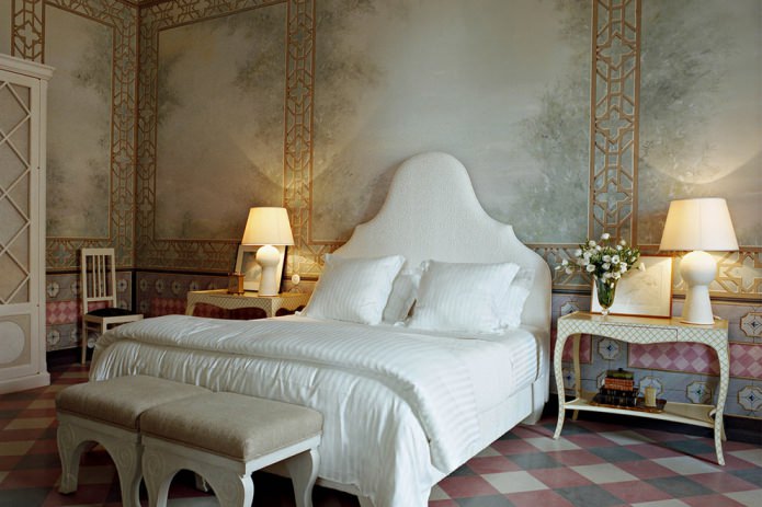 Interior do quarto italiano