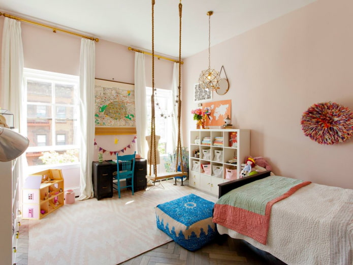 balanço no Quarto infantil