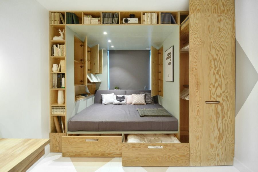 Como guardar coisas em um apartamento pequeno?