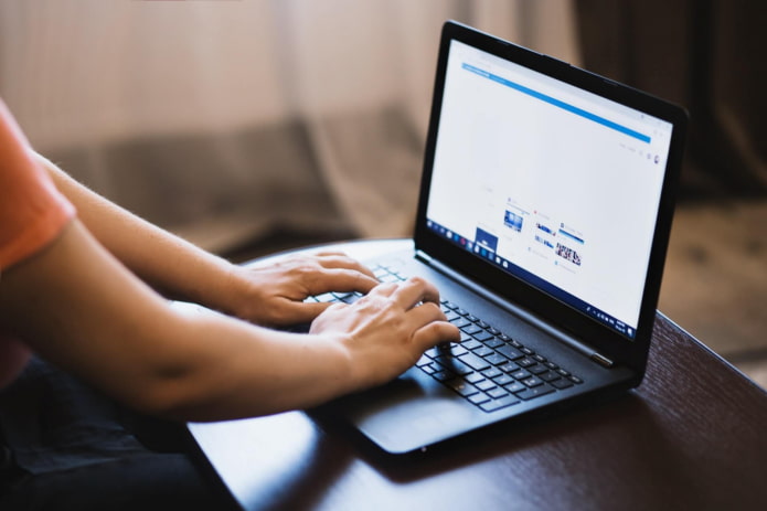 Busca na internet