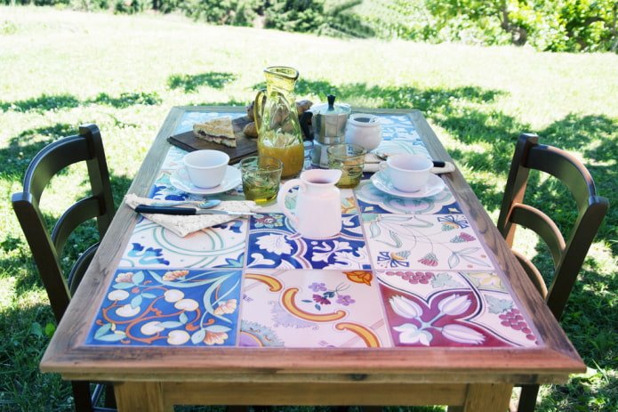 Decoração com azulejos