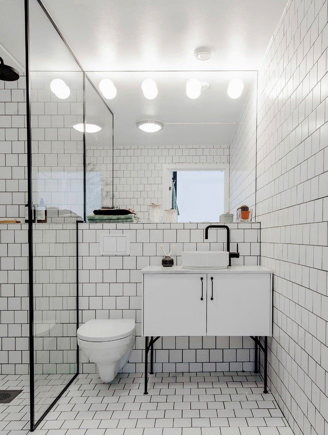 rejunte preto para azulejos brancos