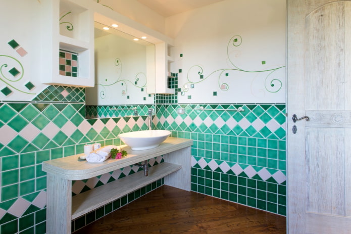 rejunte branco para azulejos no interior