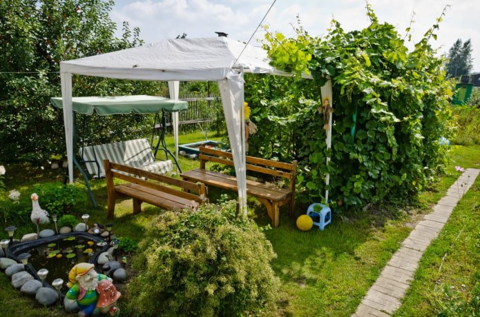 Tenda de plástico pré-fabricada