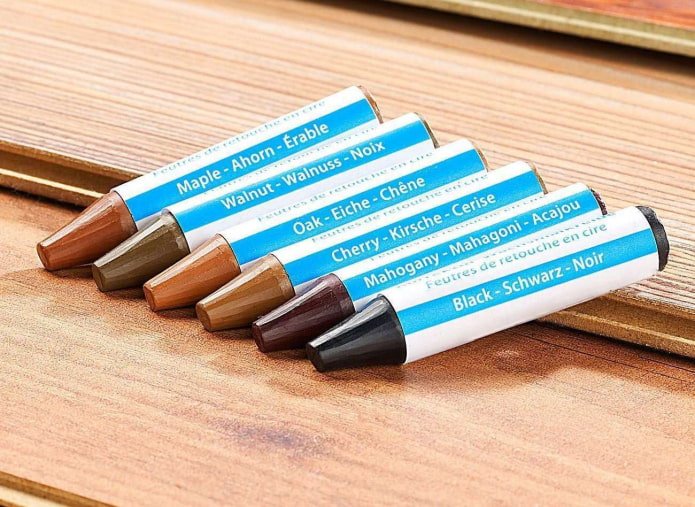 Lápis de cera para laminado