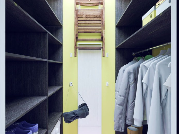 projeto de camarim 2,4 m².