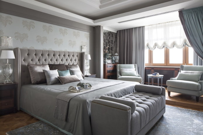 Cortinas austríacas e cortinas retas