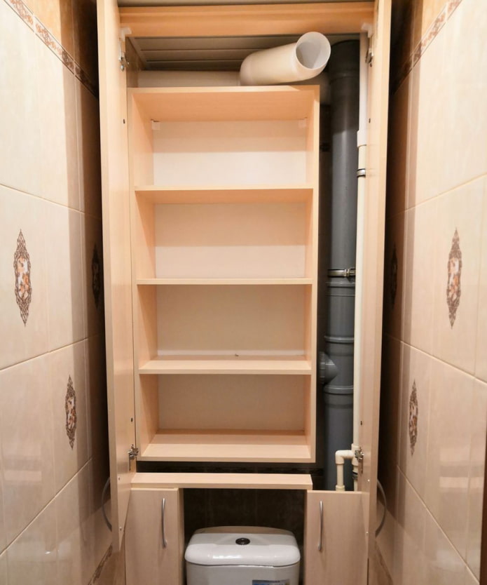 Interior do armário