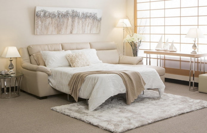 sofá com cama dobrável