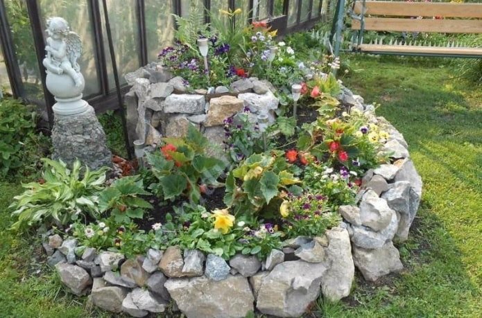 canteiro de flores