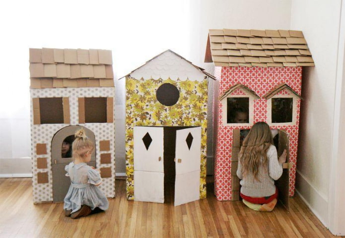 casas de papelão