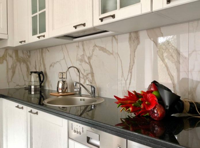 avental de porcelanato