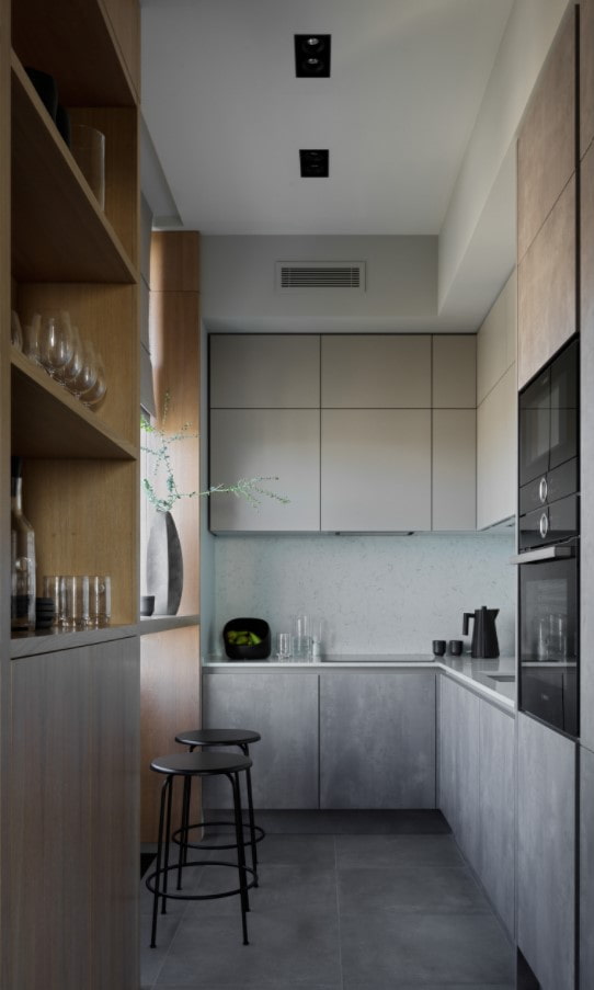 porcelanato no piso da cozinha