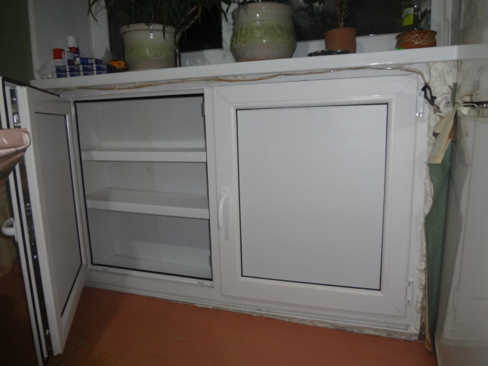 geladeira de plástico khrushchevki