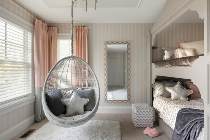 projeto de quarto para duas meninas