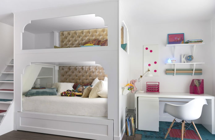 projeto de quarto para duas meninas