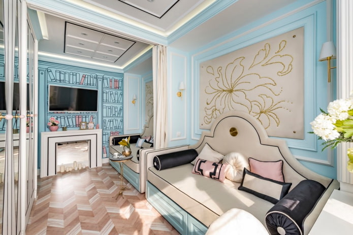 decoração de quarto para duas meninas