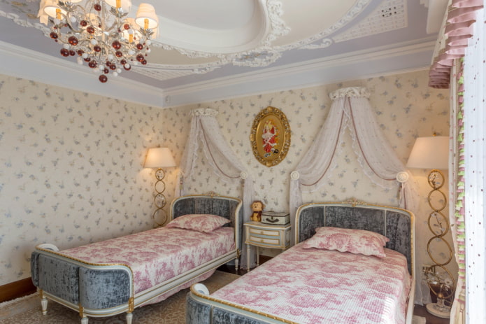 decoração de quarto para duas meninas