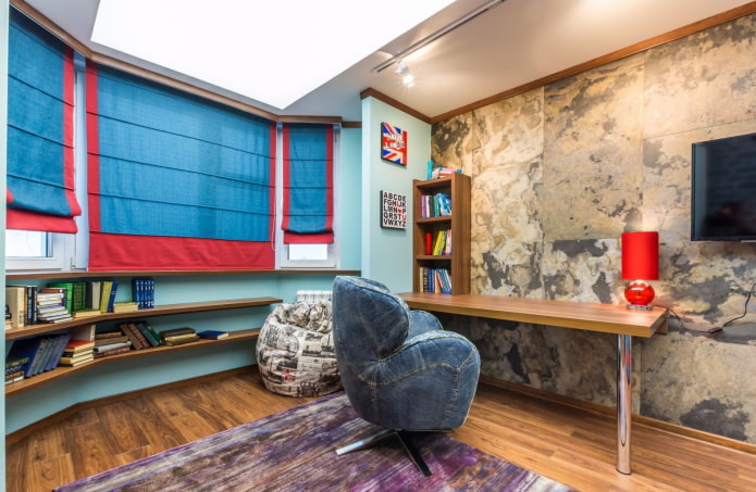 Decoração têxtil para quarto de adolescente