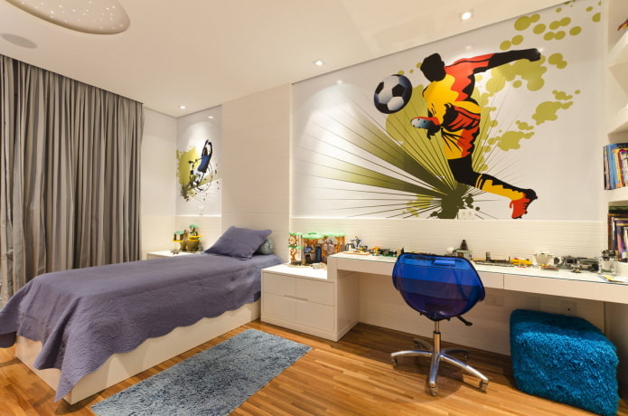 decoração de quarto para um adolescente