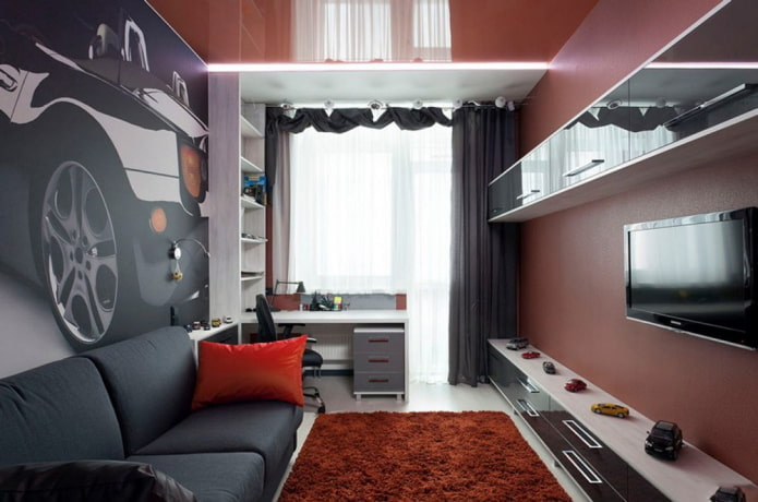 decoração de quarto para um adolescente