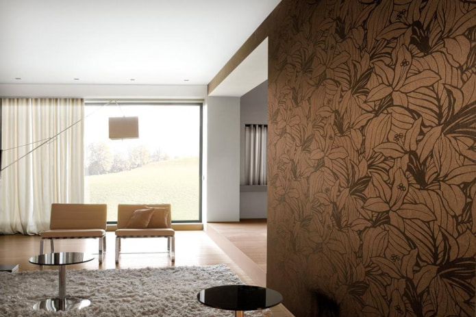 papel de parede com flores